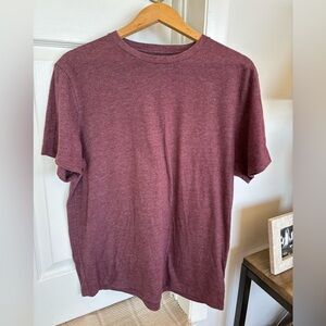 J.Crew Men’s Large tee shirt crew neck maroon